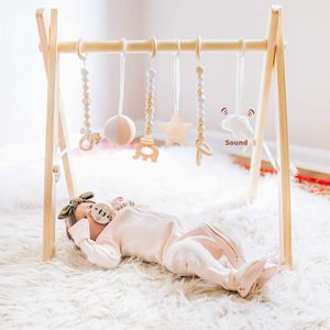 Baby Gym with Wooden hanging toys