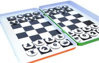  The Purple Cow Magnetic Chess Game 