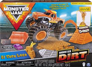 3. Monster Jam El Toro Loco Monster Dirt Deluxe Set