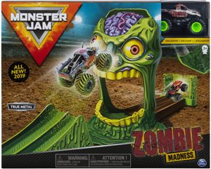 4. Monster Jam Official Zombie Madness Playset